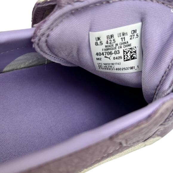 Puma X Fenty Avanti LS Stitched Casual Sneakers Womens Size 11 Purple - Picture 8 of 9